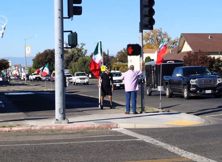 Mexican flag display in Orland leads to confrontations and police response