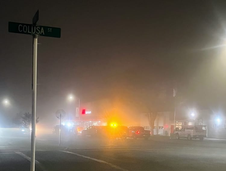 Armed suspects escape on foot after high-speed chase ends in downtown Orland crash