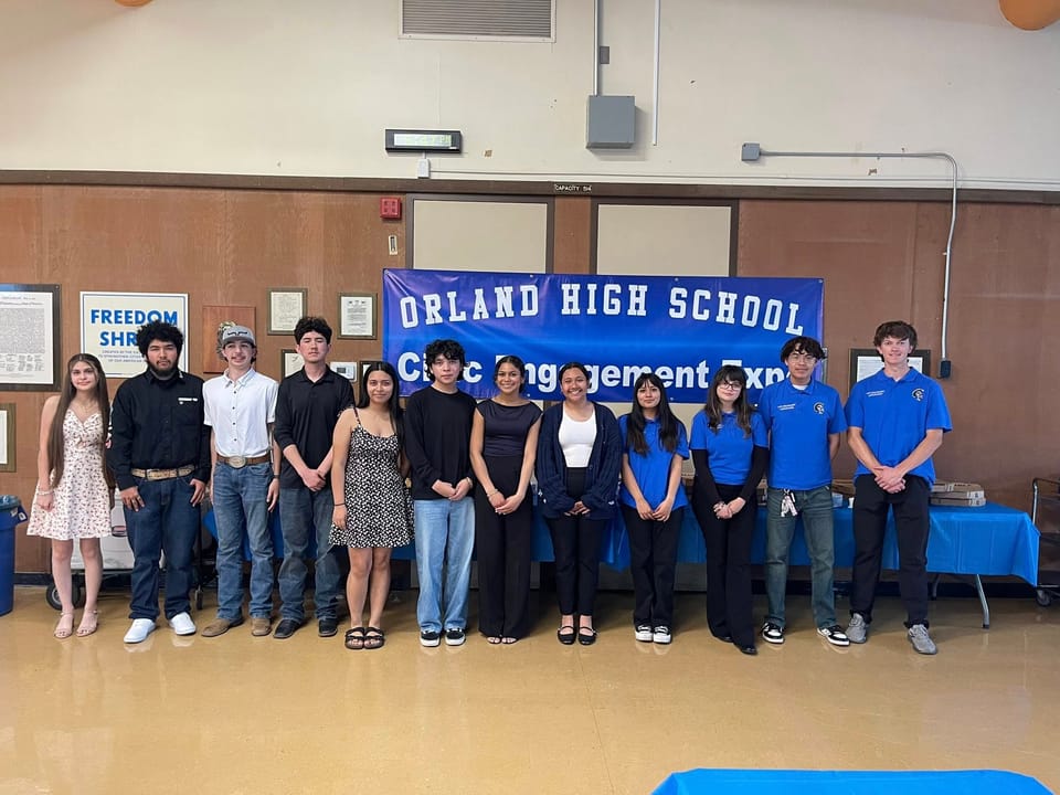 Orland High’s Civic Engagement Program Builds Future Leaders