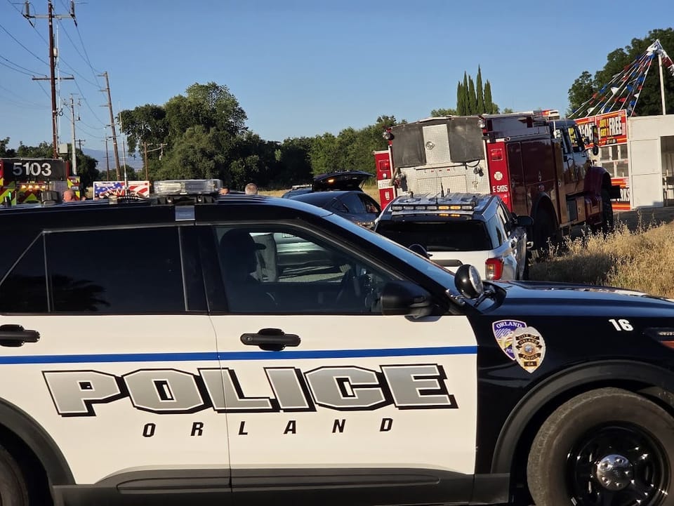 Burglary, high-speed pursuit, and fire response: This week with the Orland Police, July 14–20, 2025