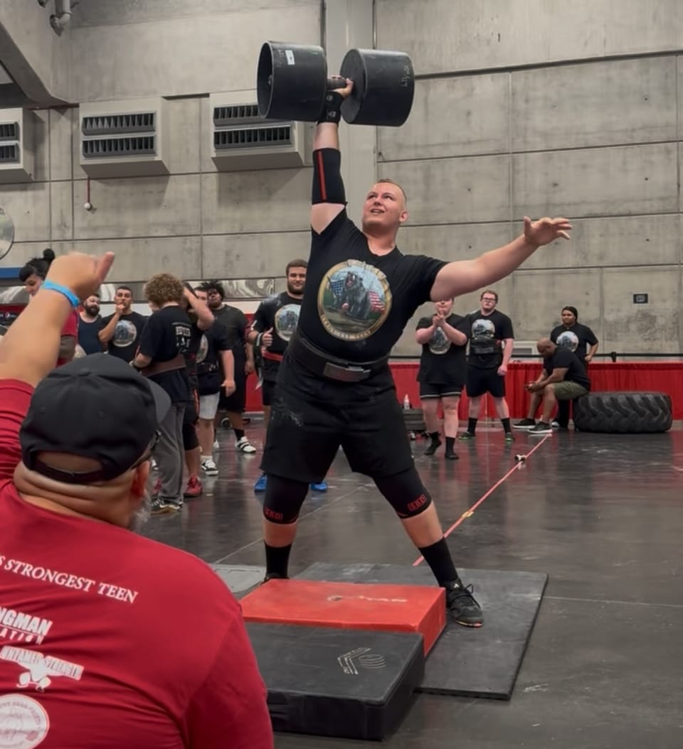 Orland High grad Toby von Bargen wins ‘America’s Strongest Teen’