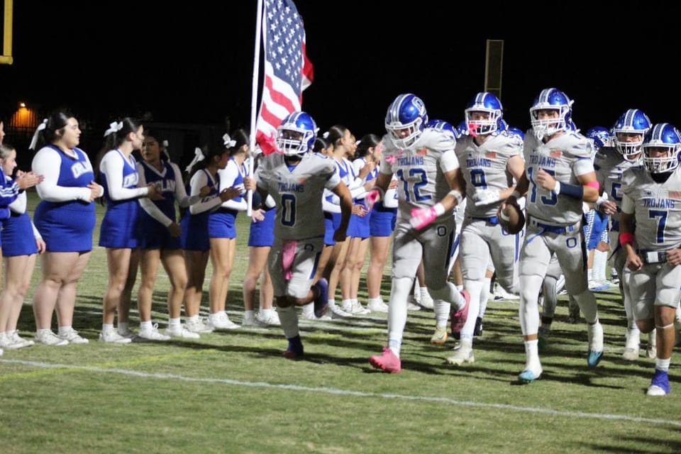 Trojan Sports Roundup: Heartbreaker for varsity football while junior varsity rolls on, volleyball dominates
